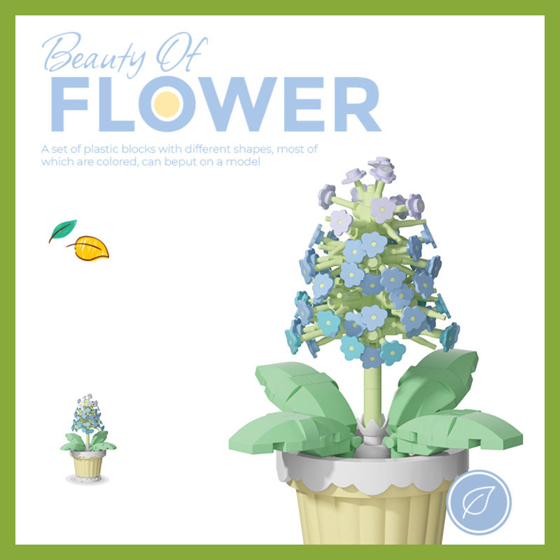 Building Block Flower Pot