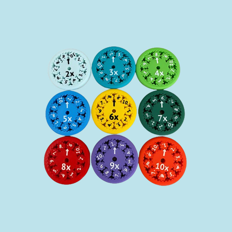 Math Facts Fidget Spinners