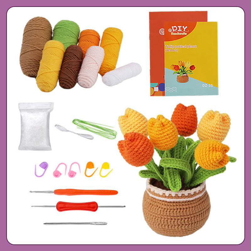 【DIY Kit】Diy Crochet Flowers