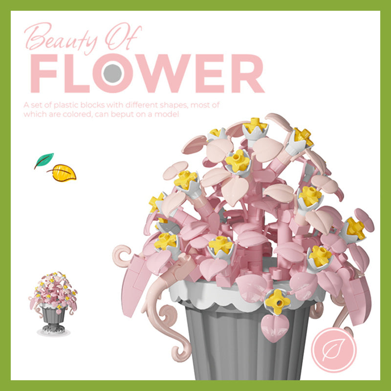 Building Block Flower Pot