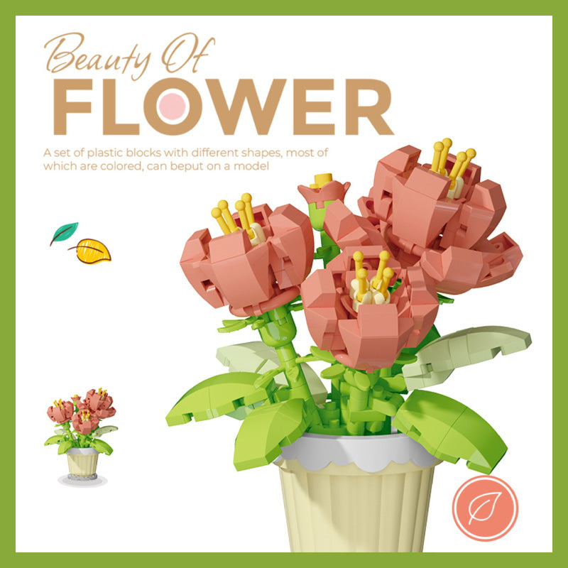 Building Block Flower Pot