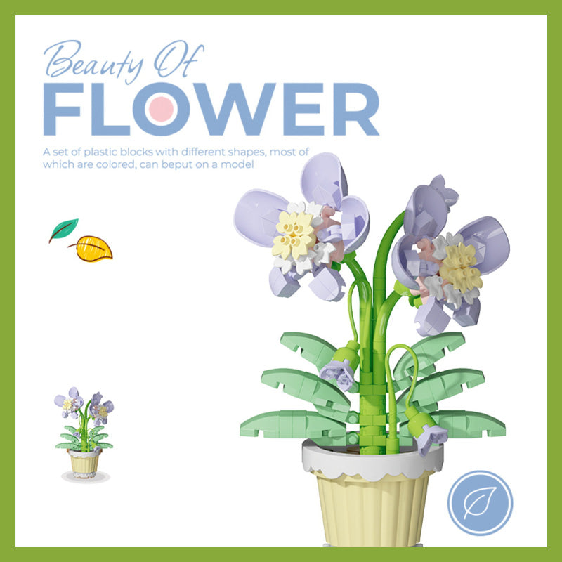 Building Block Flower Pot