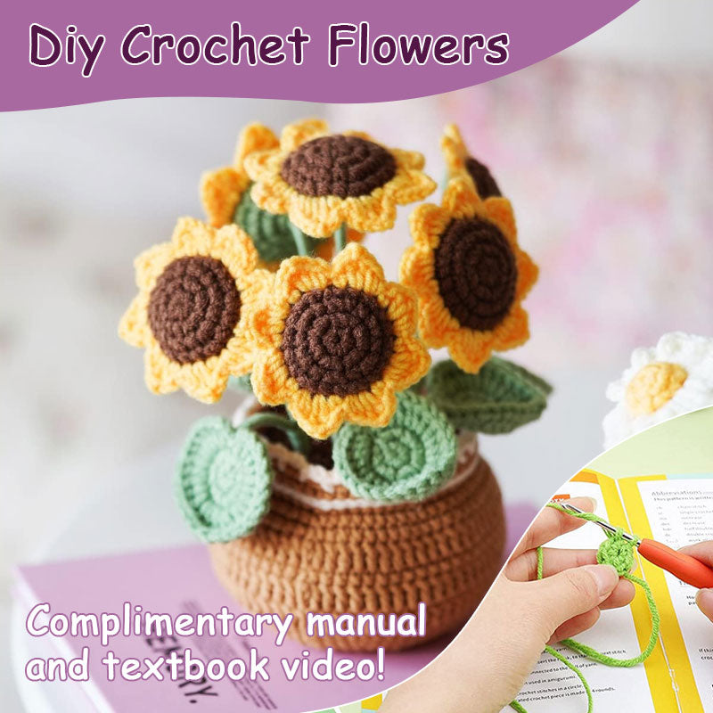 【DIY Kit】Diy Crochet Flowers – homettd