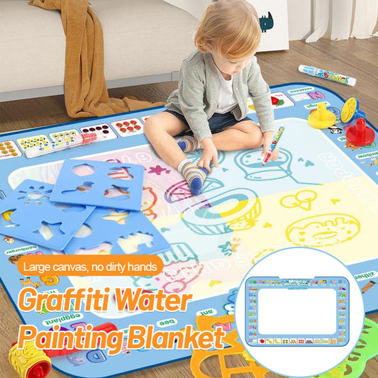 Graffiti Water Painting Blanket