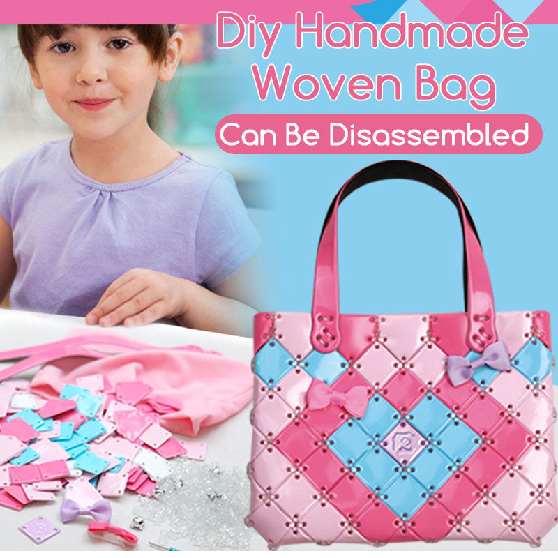 Diy Handmade Woven Bag Can Be Disassembled