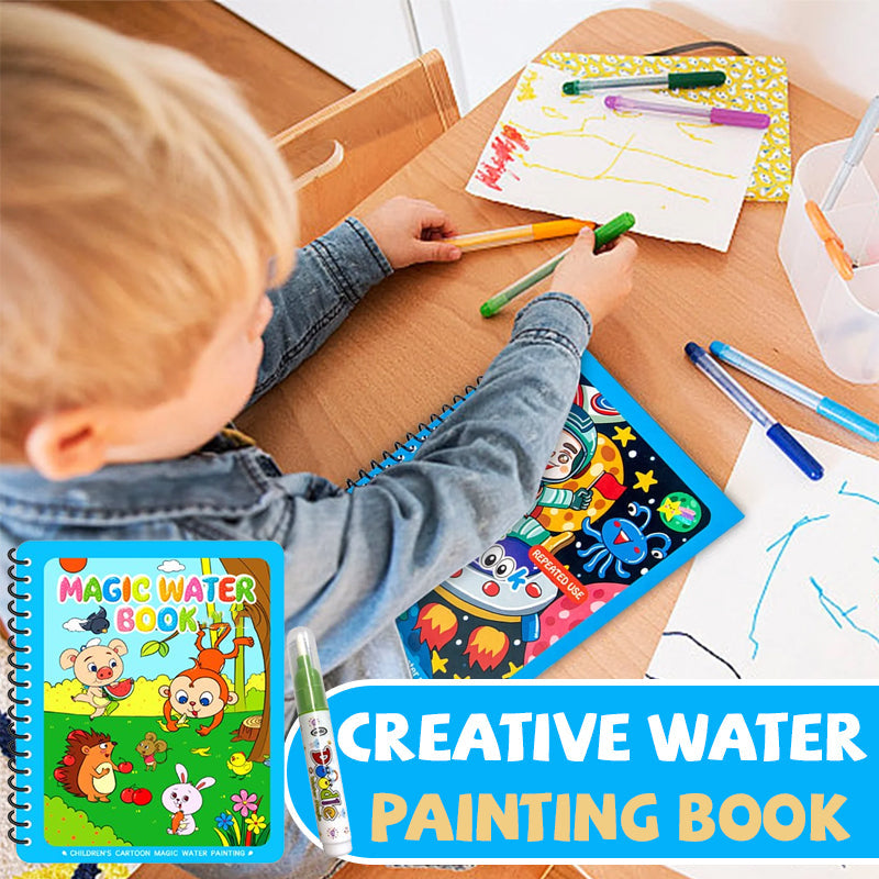 Creative Water Painting Book