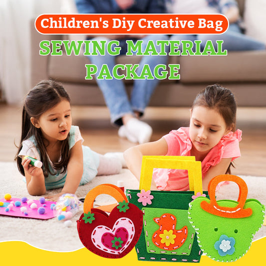 Children's DIY Bag Sewing Kit