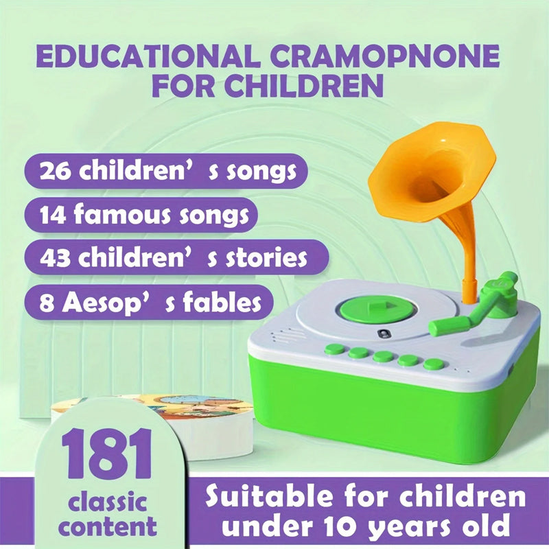 Children's early education phonograph story machine