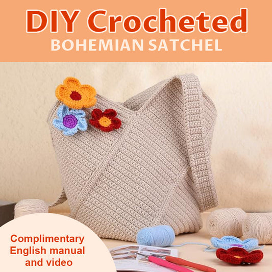 【DIY Kit】DIY Crocheted Bohemian Satchel