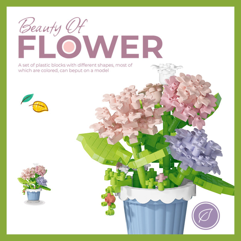 Building Block Flower Pot