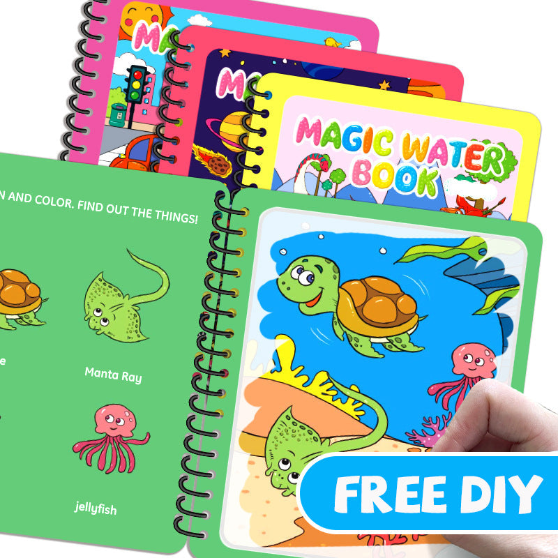 Creative Water Painting Book