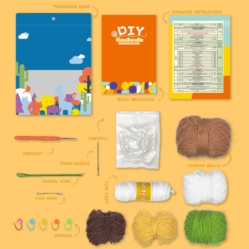【DIY Kit】DIY Wool Big Potted Plant