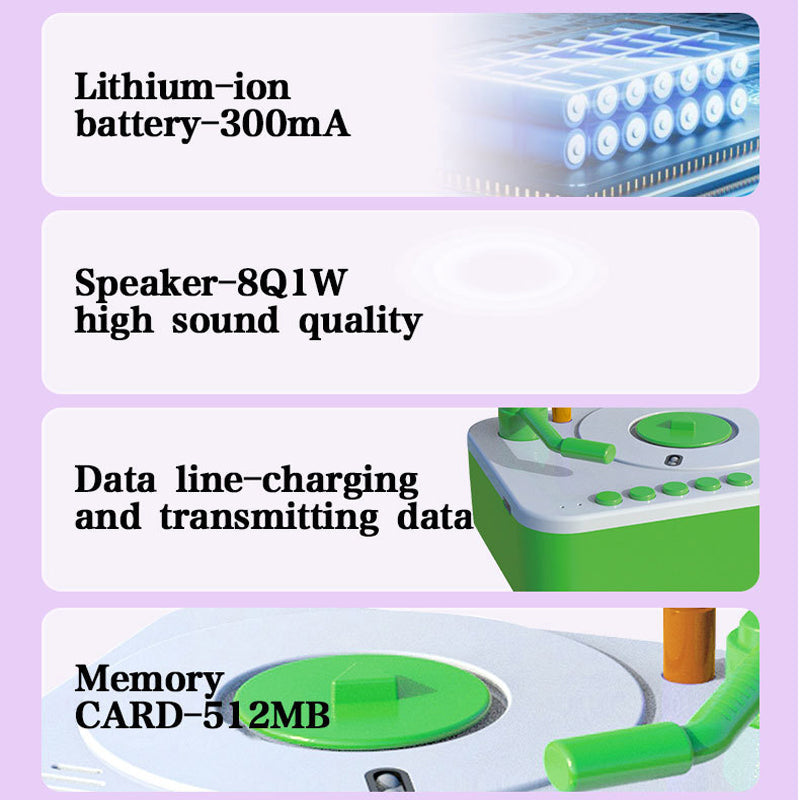 Children's early education phonograph story machine
