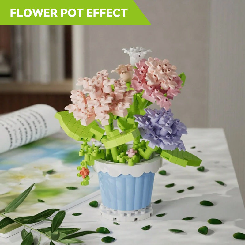 Building Block Flower Pot