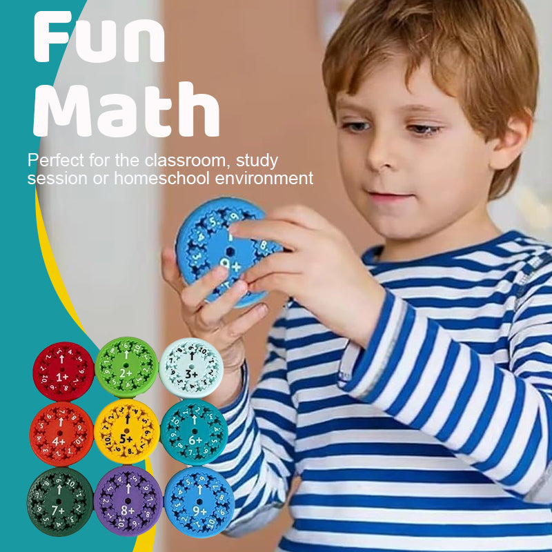 Math Facts Fidget Spinners