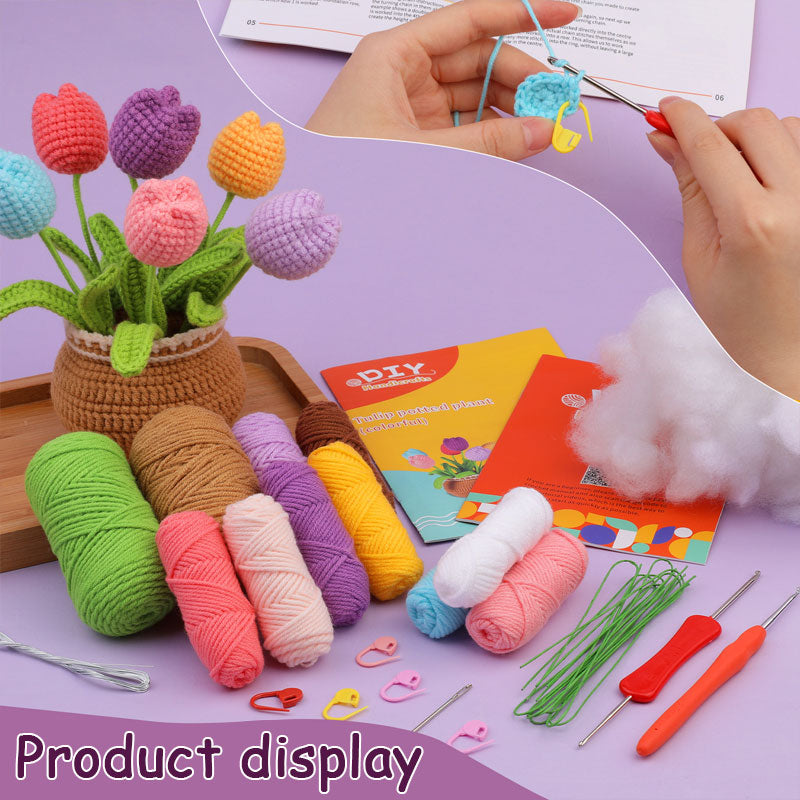 【DIY Kit】Diy Crochet Flowers