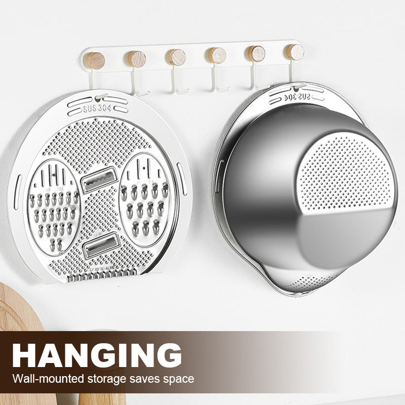 Stainless Steel Grater Drain Basket