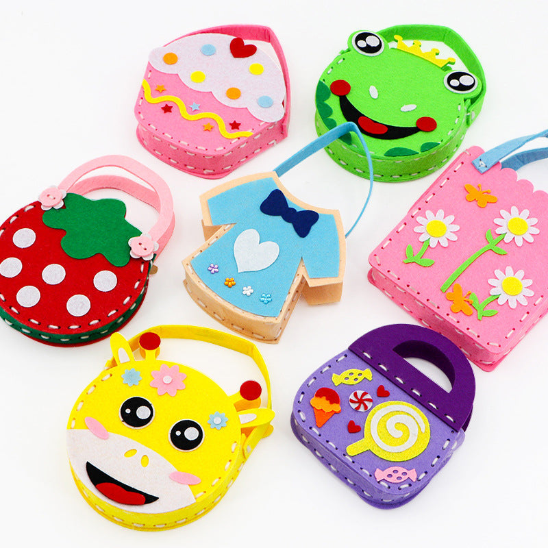 Children's DIY Bag Sewing Kit