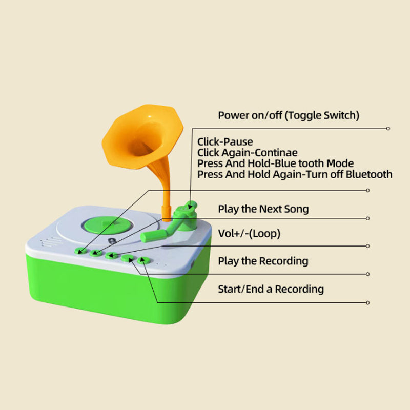 Children's early education phonograph story machine