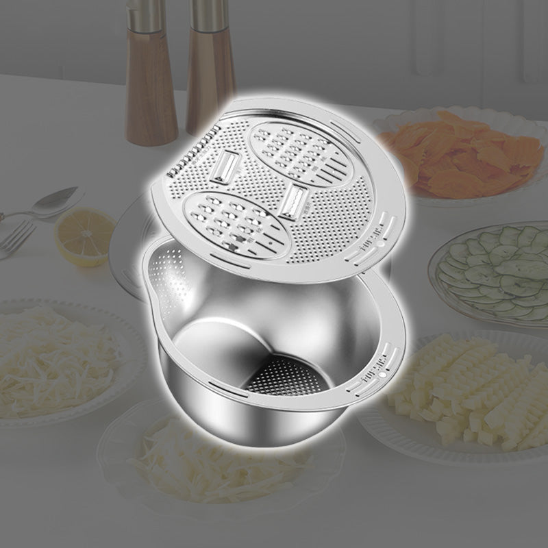 Stainless Steel Grater Drain Basket