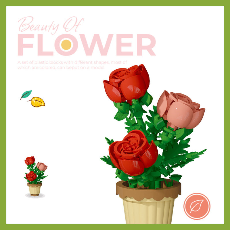 Building Block Flower Pot