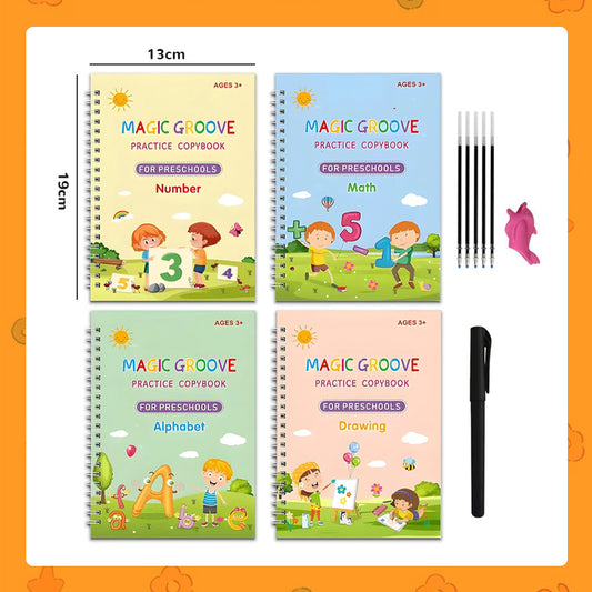 Magical Handwriting Reusable Book