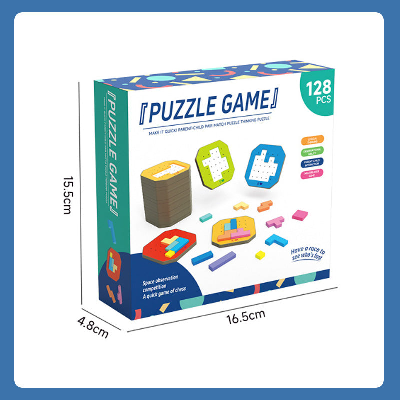 Colorful Block Jigsaw Puzzle Game
