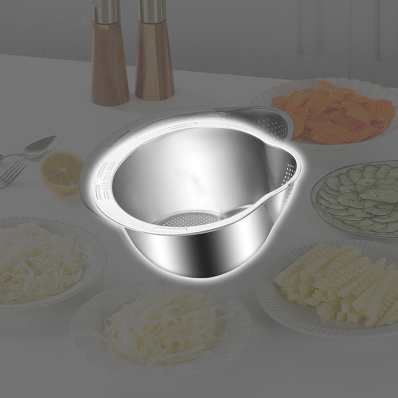 Stainless Steel Grater Drain Basket