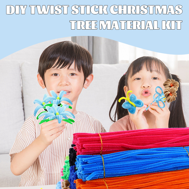 DIY Twist Stick Christmas Tree Material Kit